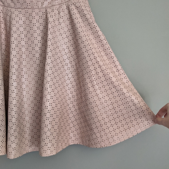 Anthro Sunday in Brooklyn | blush swing skirt - Picture 4 of 8